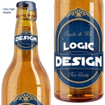 bottle beer mock up details