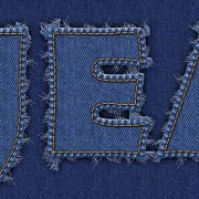 Stitched Jeans and Leather