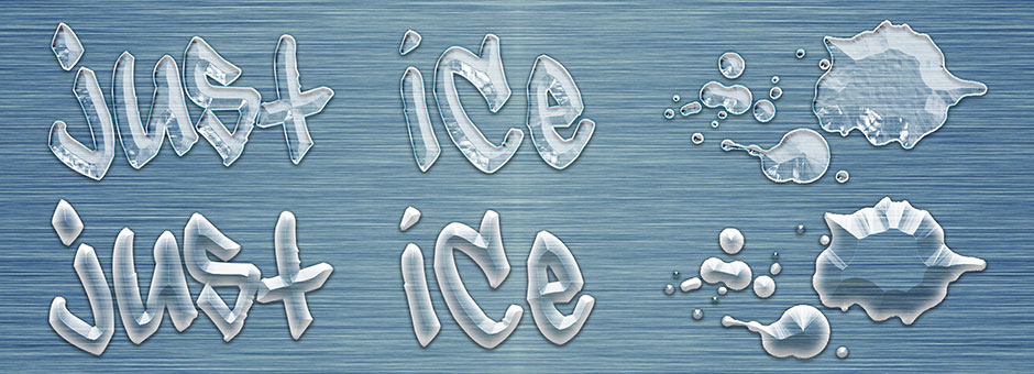 translucent liquid ice styles