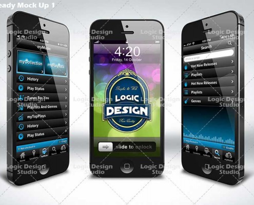 myPhone 5 ready mock up