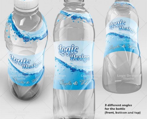 fancy beverage bottles