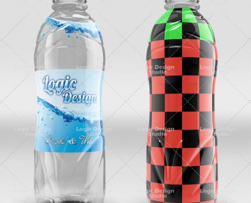 fancy beverage bottle details