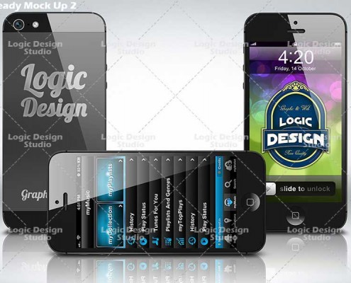 myPhone 5 ready mock up