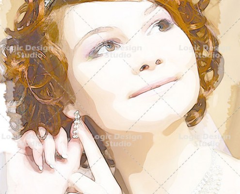 watercolor lavis effects