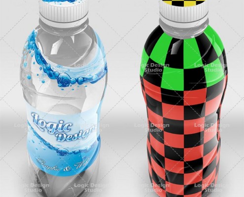 fancy beverage bottle details