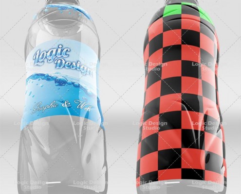 fancy beverage bottle details