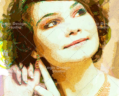 watercolor effects fresco