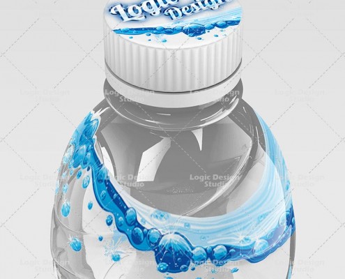 fancy beverage bottle details
