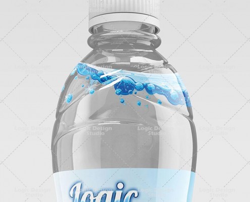 fancy beverage bottle details