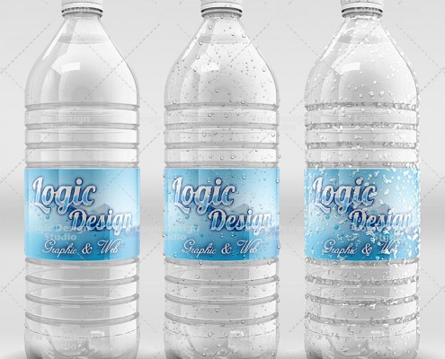 Beverage Big Bottle Mock-Up
