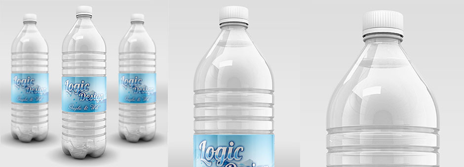 Beverage Big Bottle Mock-Up