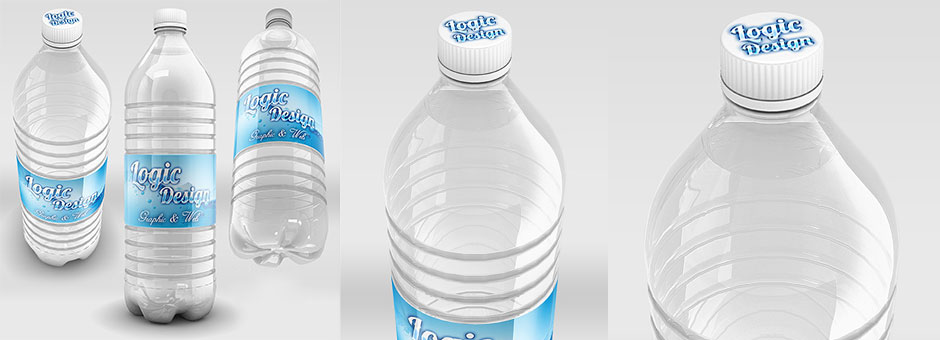 Beverage Big Bottle Mock-Up