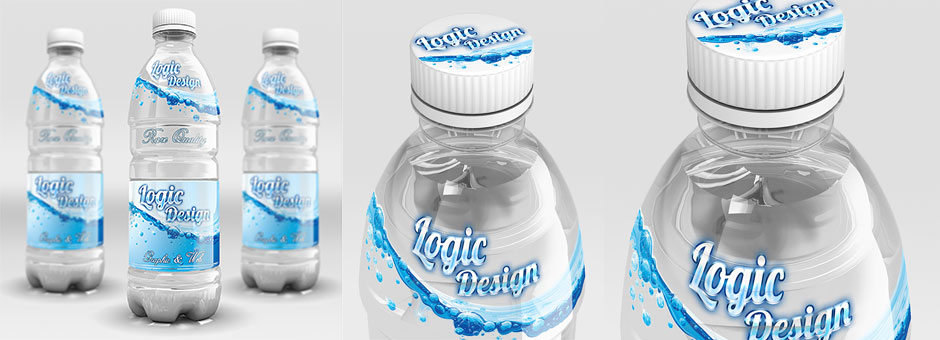 Beverage Bottle Mock-Up