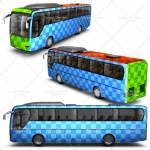 bus mock up designs