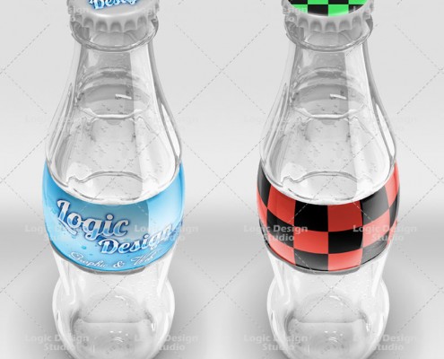 Cola Bottle view top