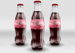 Cola Bottle Mock-Up