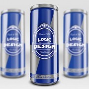 Energy Drink Can Mock-Up