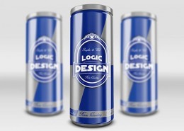 Energy Drink Can Mock-Up