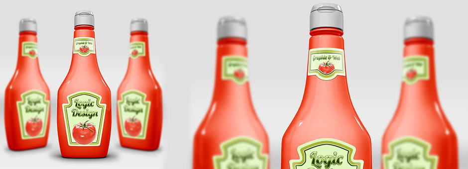 ketchup mock-up details