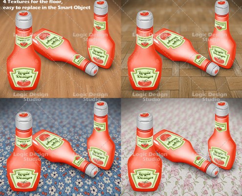 ketchup mock-up textures