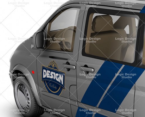 light van car lateral details