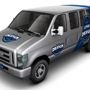 Minibus Car Mock-Up