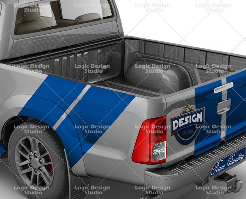 pickup double cab details back