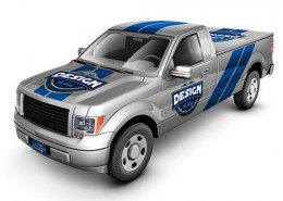 Pickup Truck Mock-Up