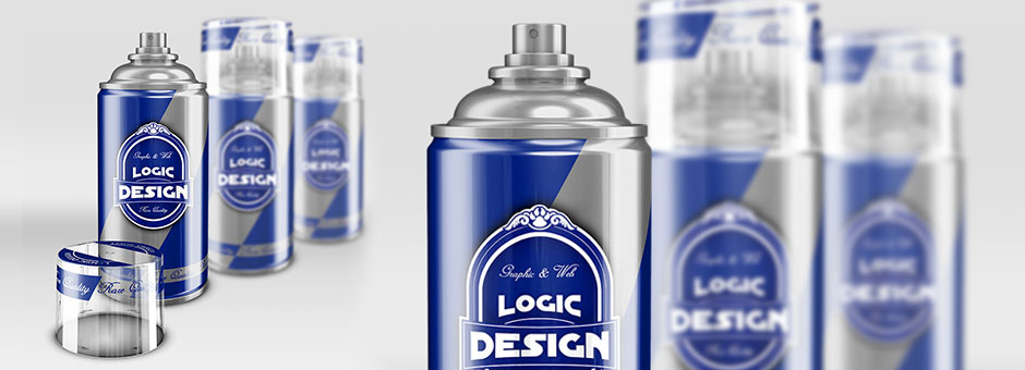 Spray Cans Mock Up