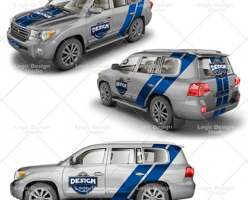 suv crossover mock up