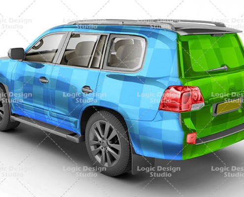 suv crossover back details