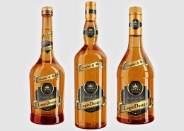 Whisky and Cognac Bottle Mock Up