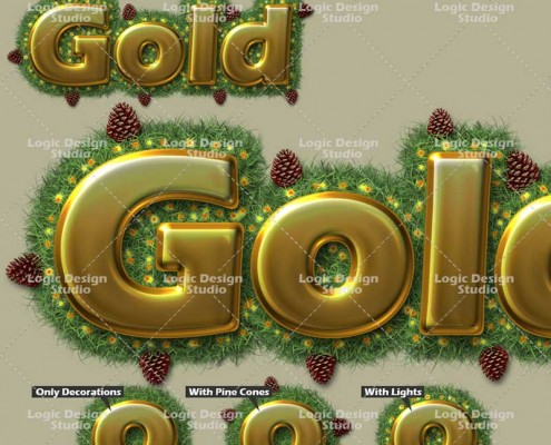 Gold Decorations