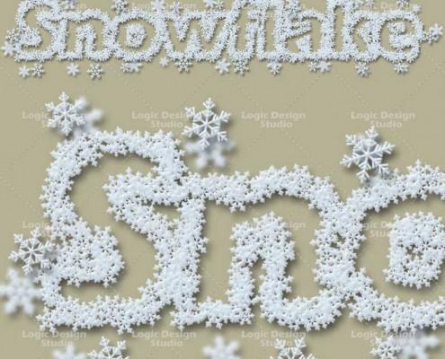 Snowflakes Outline