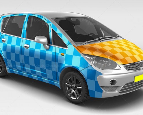 Subcompact car front design
