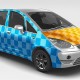 Subcompact car front design