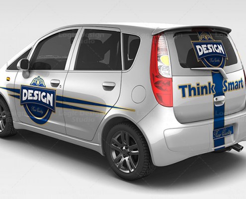 Subcompact car back