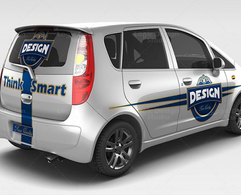 Subcompact car back