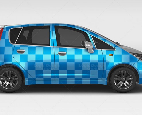 Subcompact car lateral design