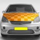 Subcompact car full front design