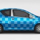 City Car Mock-Up lateral design