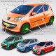 City Car Mock-Up color