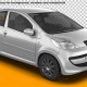 City Car Mock-Up transparency