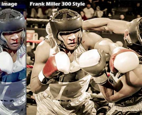 Hollywood Frank Miller 300 Style