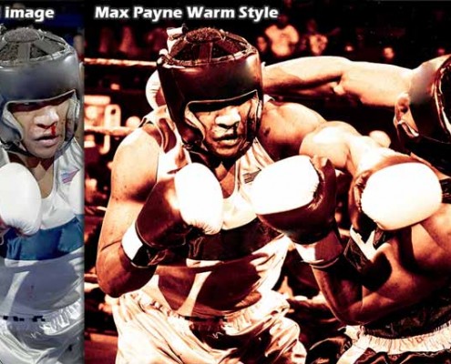 Hollywood Max Payne Warm Style