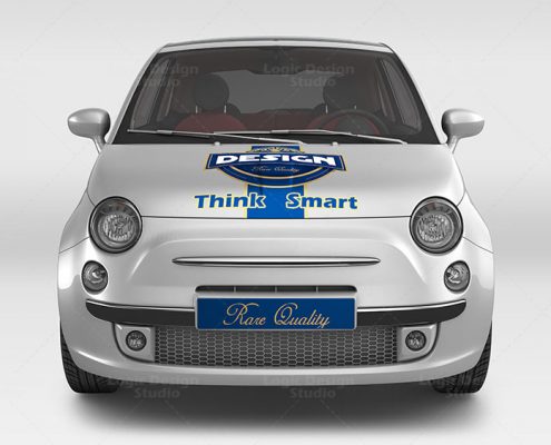 Mini Car Mock-Up v2 view