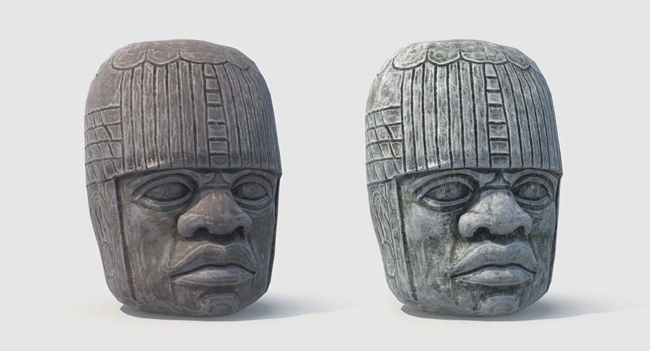 Olmec Statue preview