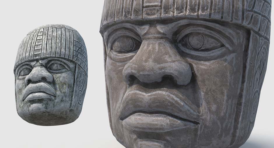 Olmec Statue preview