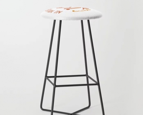 All You Need Is Love And Coffee bar stool