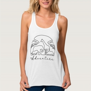 Adventure and safari in Africa - tank top